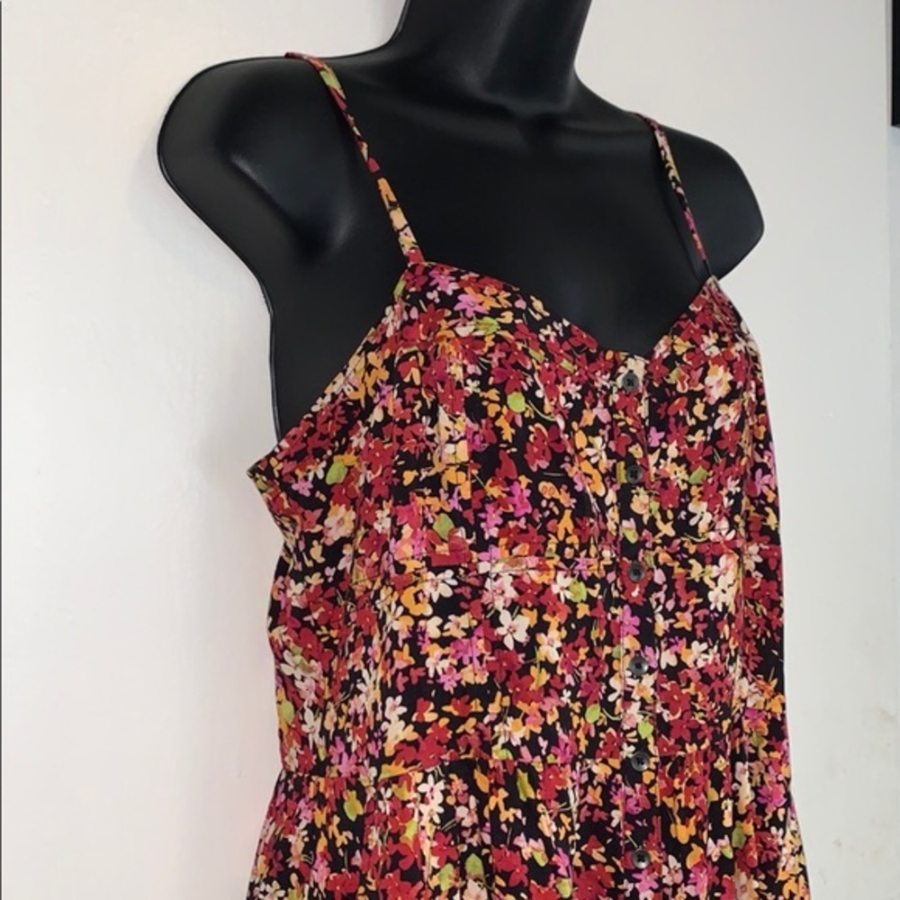 EXPRESS Medium Floral Mini Romper BNWT - Picture 4 of 11